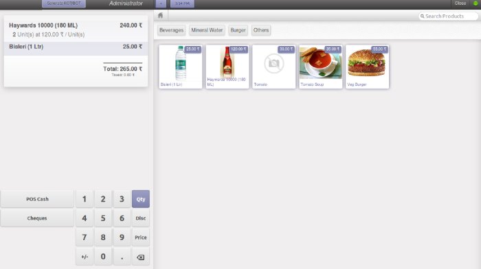 Table Orders On POS Screen Screenshot12
