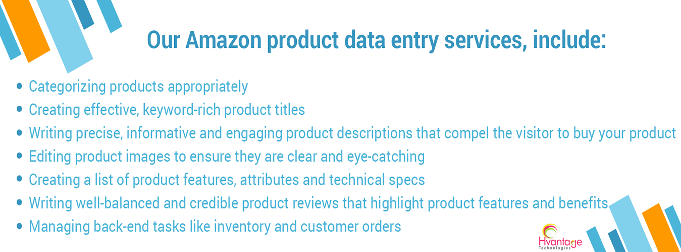 Amazon Product Data Entry Services by HvantageTechnologies.com | LA | California | USA