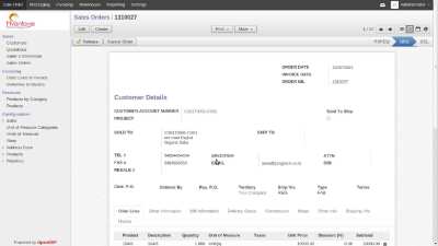 Order/Release Screenshot6 | Fabric Clothing Management ERP Solutions - HvantageTechnologies.com
