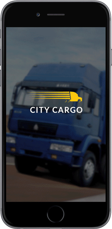 City Cargo mobile application Developed by HvantageTechnologies.com