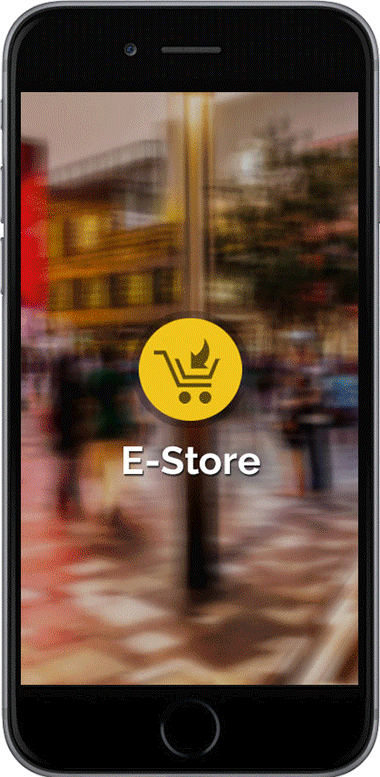 E-Store mobile application Developed by HvantageTechnologies.com