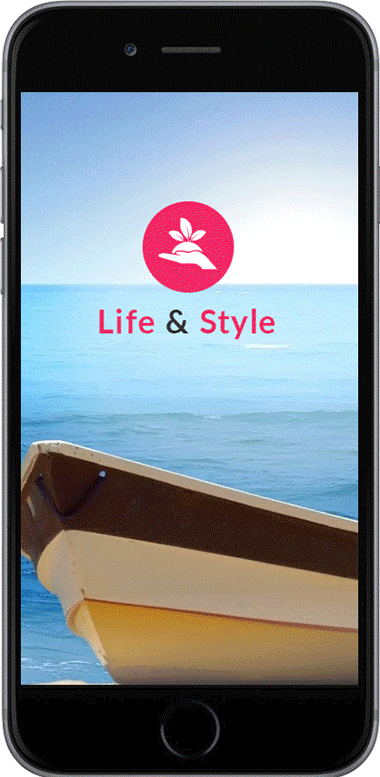 Life Style mobile application Developed by HvantageTechnologies.com