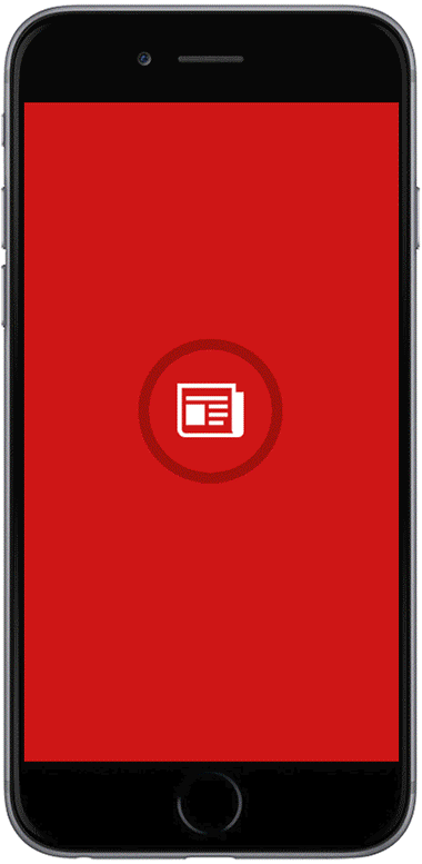 news media mobile app Developed by HvantageTechnologies.com 