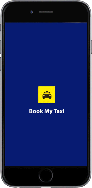 Book My Taxi mobile app Developed by HvantageTechnologies.com 