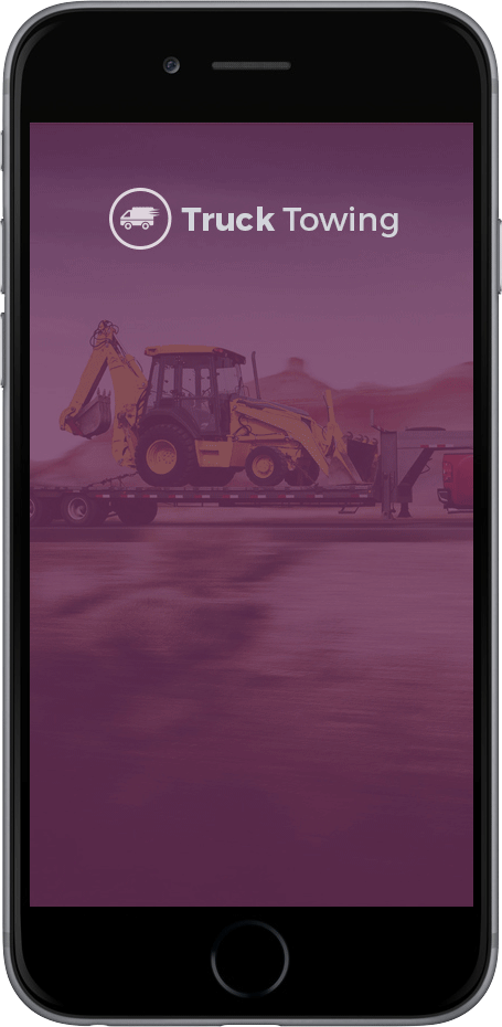 truck hiring mobile application Developed by HvantageTechnologies.com