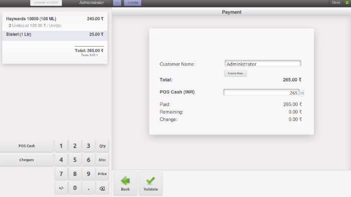 Pos Restaurant Management Screenshot1 | Pos Restaurant Management ERP Solutions - HvantageTechnologies.com