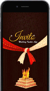 Hvantage Wedding Invitation Mobile App Screenshot