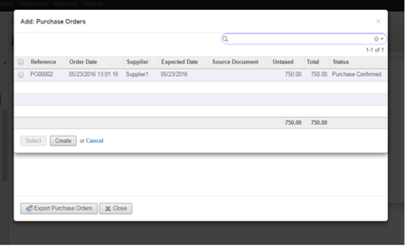 Export Purchase Orders Screenshot3 | XERO Accounting Integration Solutions | HvantageTechnologies.com